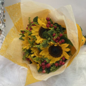 Bouquet de girasoles