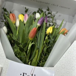 CAJA ARTS & FLOWERS TULIPANES